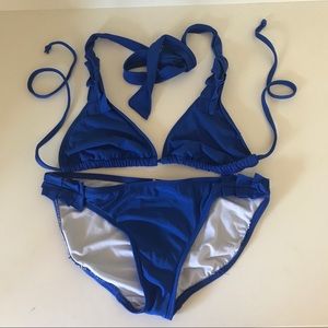 Cute Royal Blue Bikini